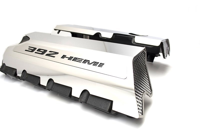 2015-2022 Challenger Polished Fuel Rail Covers - RPIDesigns.com